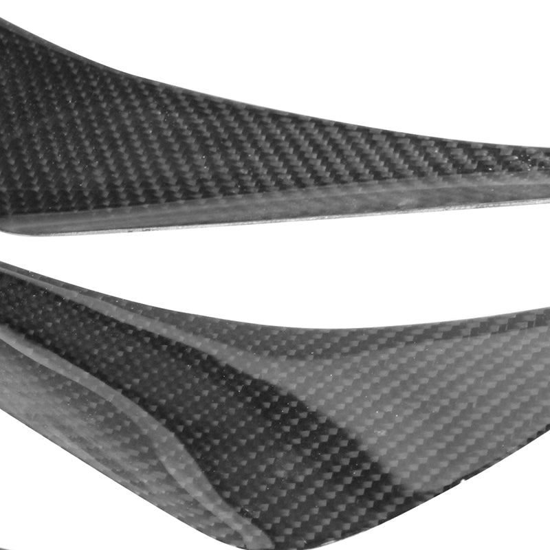 2017-2020 Subaru BRZ Toyota 86 GT86 Front Bumper Canards Carbon Fiber