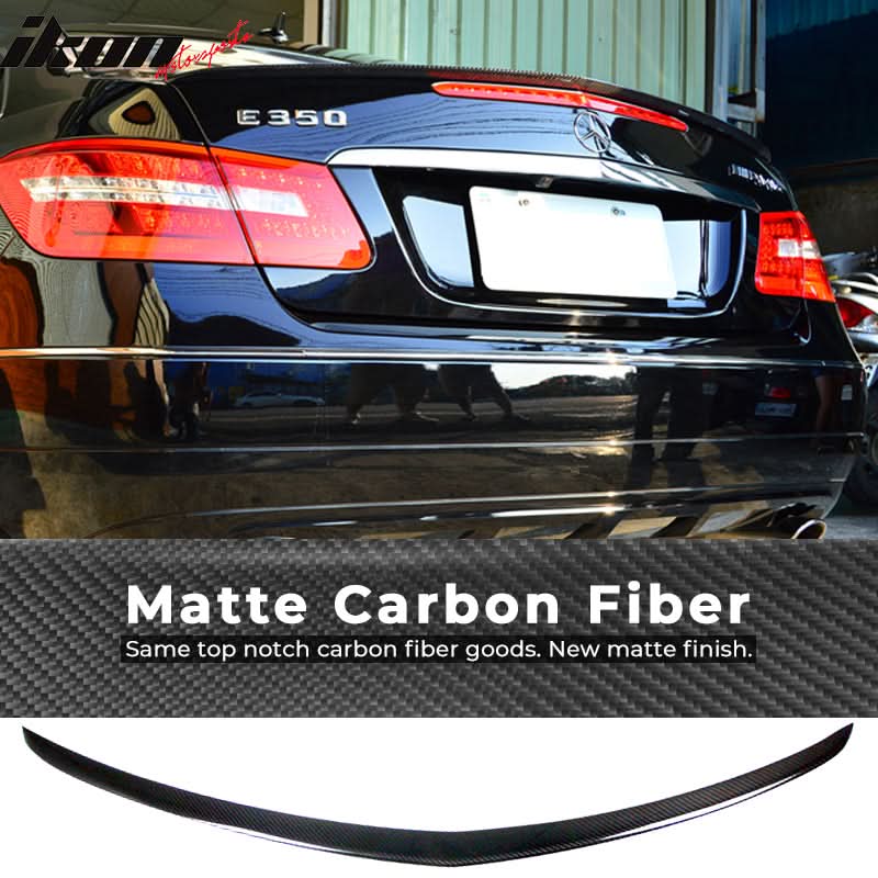 2010-2017 Benz E Class W207 C207 Coupe AMG Carbon Fiber Trunk Spoiler