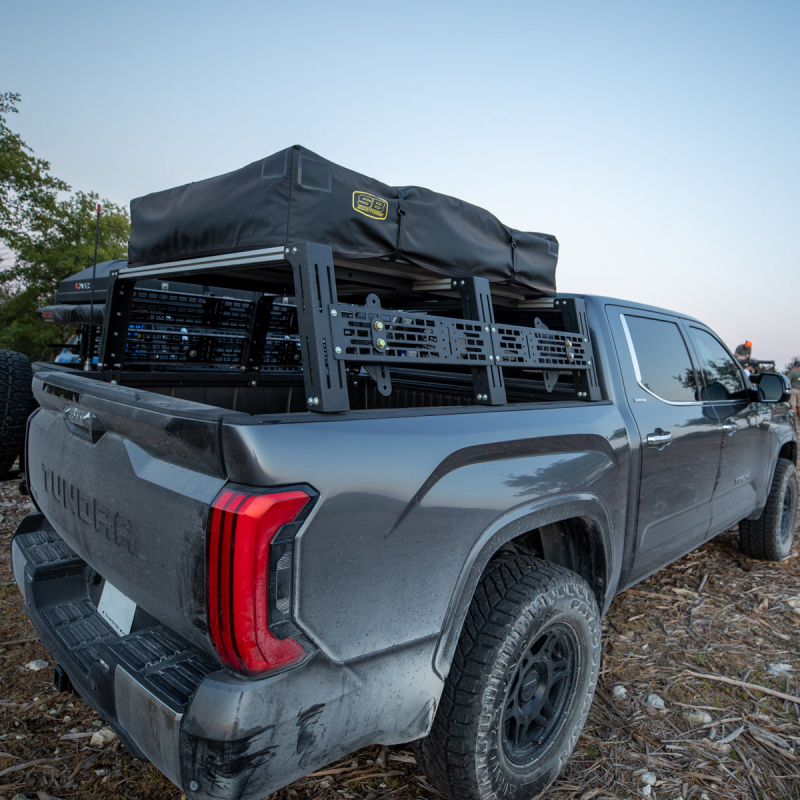 Cali Raised LED Cali Raised 2022+ Toyota Tundra Overland Bed Rack - Mid Height Rack CR3934