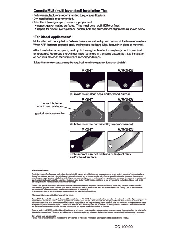 Cometic Gasket Cometic Subaru EZ30D mk I .030in MLS Cylinder Head Gasket - 90mm Bore - LHS C5861-030