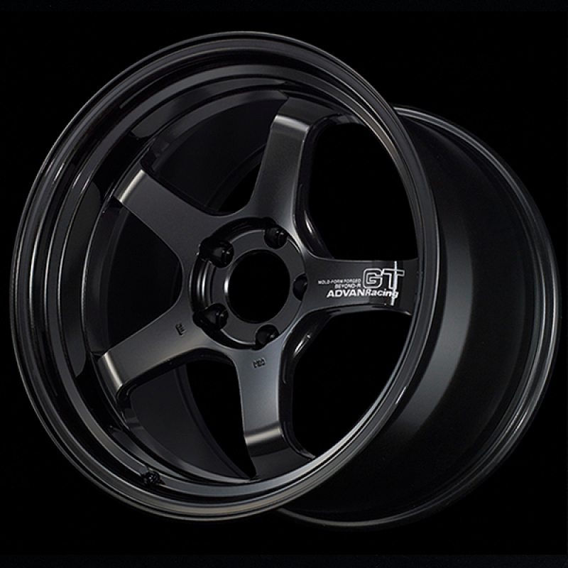 Advan GT Beyond-R 18X9.5 / +22 Offset / 5x120 BC / 72.5mm Bore / Racing Titanium Black YAQC8J22WTB