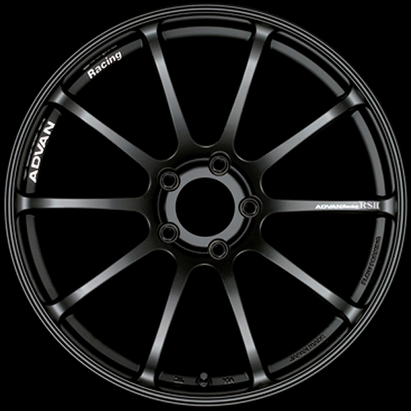 Advan RSII 20x11.0 / +65 Offset / 5x130 / 71.6mm Bore / Semi Gloss Black YAP0M65PSB