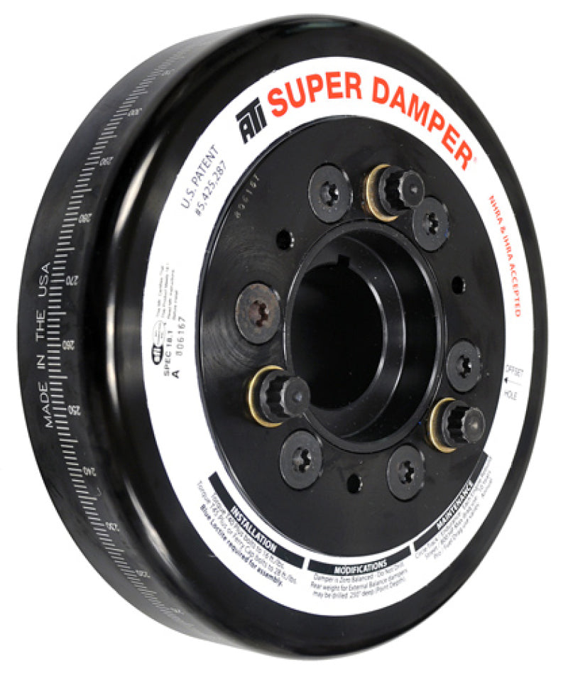 ATI Damper - 7.074in - Alum LW - Chevy BB - 3 Ring ATI917301