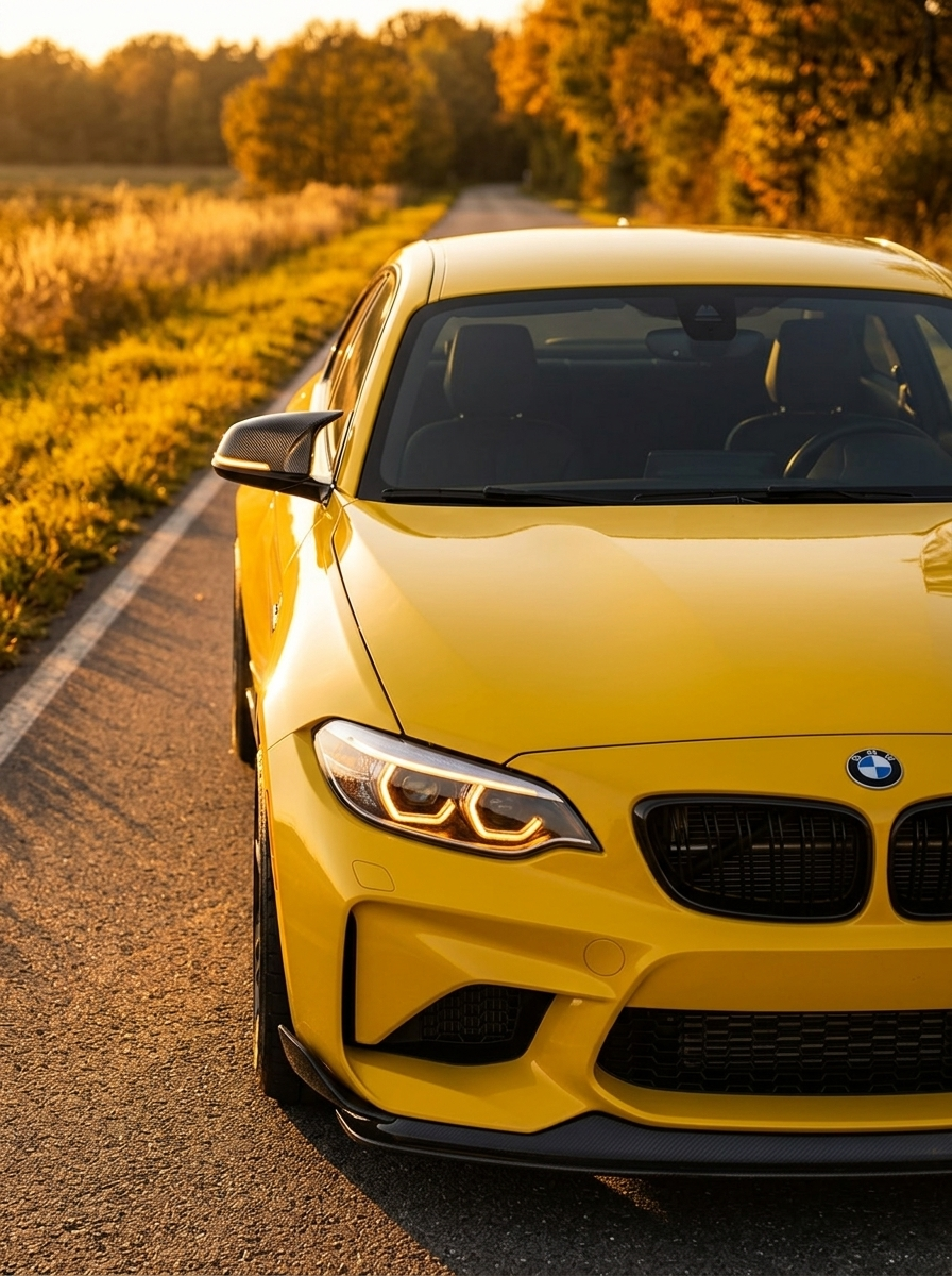 BMW 1 & 2 Series F20 F21 F22 F32 F87 M135i M140i M Style Carbon Fiber Side Mirror Covers (2012 - 2019)