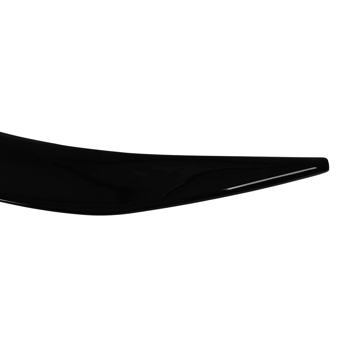 2017-2023 Tesla Model 3 V Style Gloss Black Rear Trunk Spoiler Lip ABS