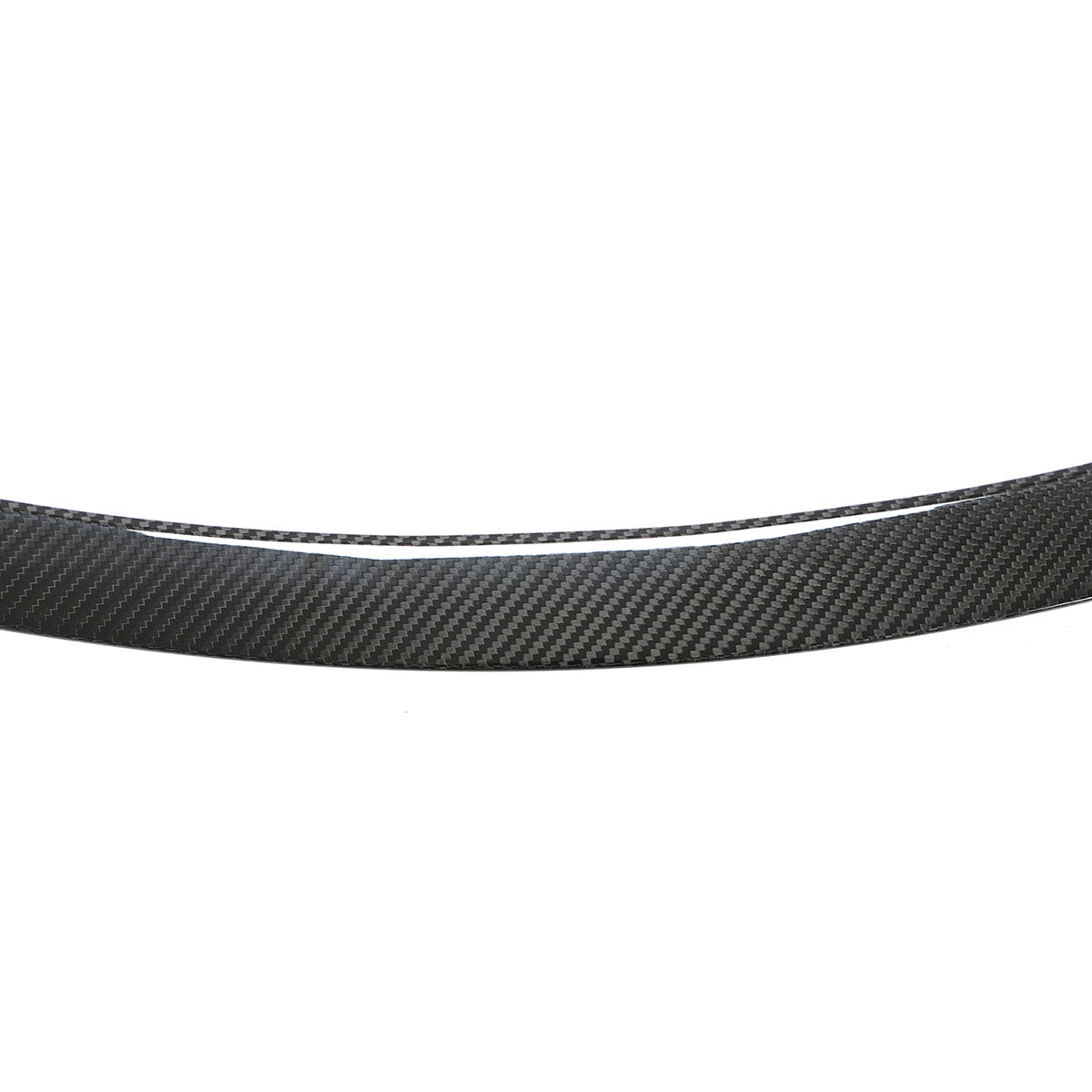 2012-2023 Tesla Model S Gloss Black Rear Spoiler Wing Dry Carbon Fiber
