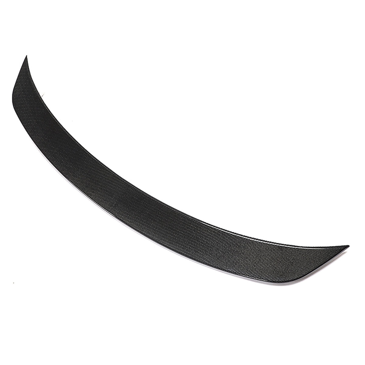 2020-24 Tesla Y Sedan 4-Door IKON Black Rear Spoiler Wing Carbon Fiber