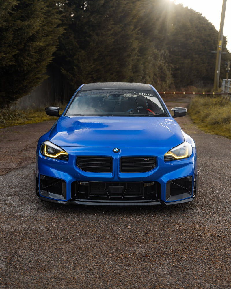 TRE by Auto ID BMW M2 G87 Pre-Preg Carbon Fiber Performance Front Duct Inserts