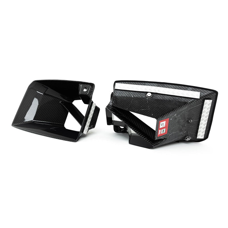 TRE by Auto ID BMW M2 G87 Pre-Preg Carbon Fiber Performance Front Duct Inserts