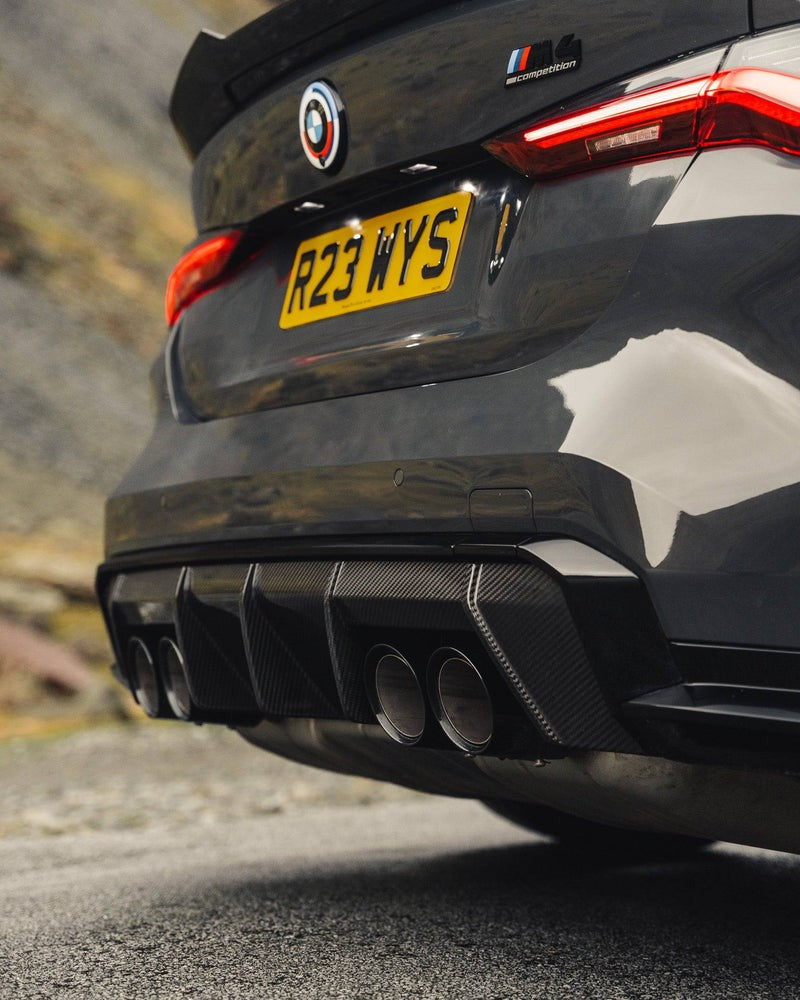 TRE by Auto ID BMW G80 G81 M3 & G82 M4 Pre-Preg Carbon Fiber OEM Style Rear Diffuser