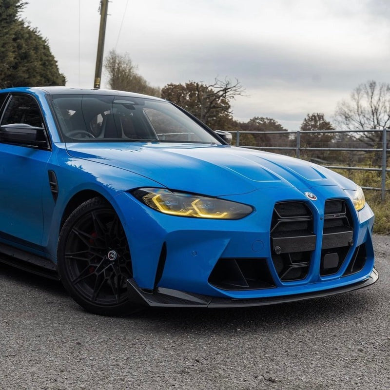 TRE by Auto ID M3 G80 G81 & BMW M4 G82 G83 Pre-Preg Carbon Fiber CSL Front Splitter