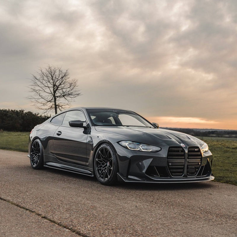 TRE by Auto ID M3 G80 G81 & BMW M4 G82 G83 Pre-Preg Carbon Fiber CSL Front Splitter