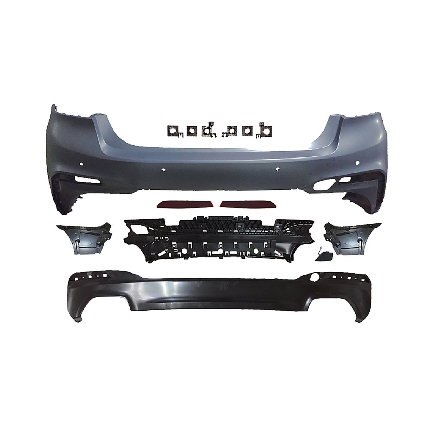 2017-2020 BMW G30 5 Series Sedan 4DR M-Tech Style Rear Bumper Cover