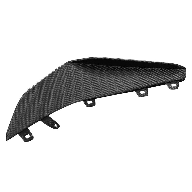 2023-2025 Chevrolet Corvette C8 Z06 Front Bumper Canards Carbon Fiber