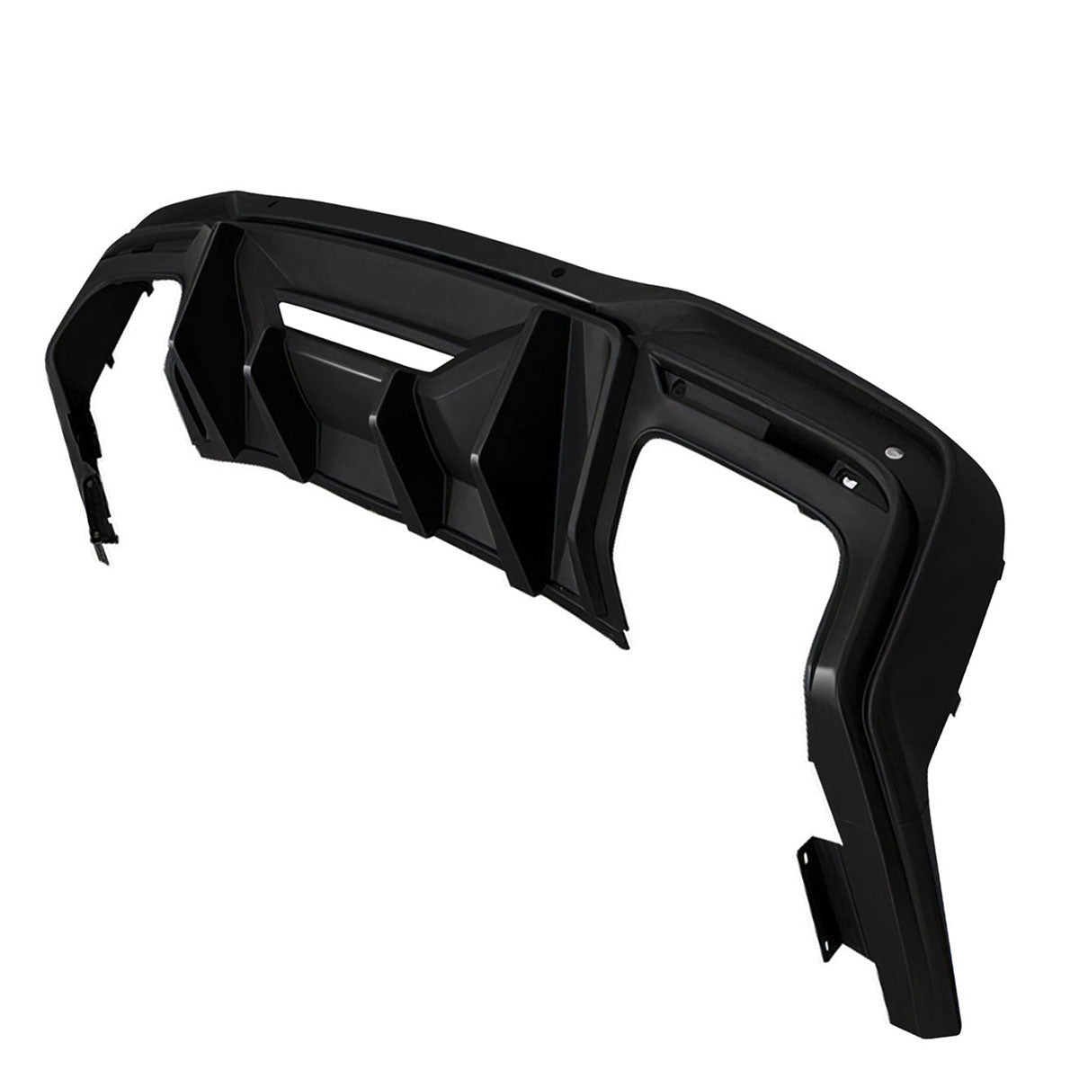 2024-2025 Ford Mustang Rock Style Gloss Black Rear Diffuser Lip PP