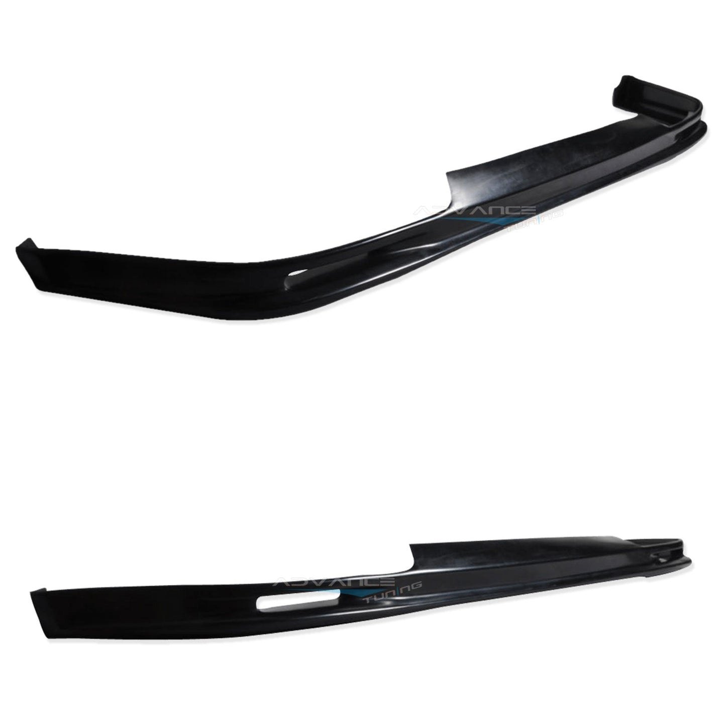 1992-1993 Acura Integra MU Style Unpainted Black Front Bumper Lip PU