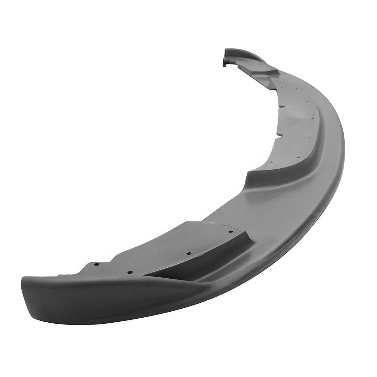 2007-2010 BMW 3-Series H style Unpainted Black Front Bumper Lip PU