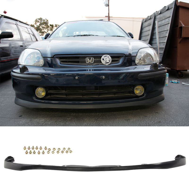 1996-1998 Honda Civic EK 2Dr 3Dr 4Dr SIR OE Style Front Bumper Lip PU