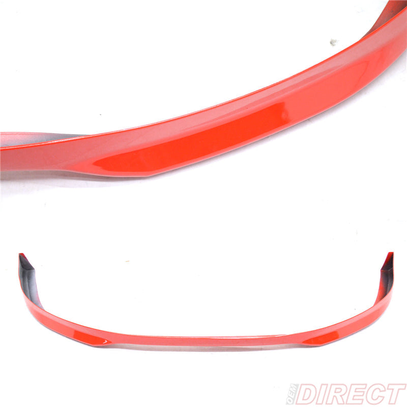 1996-1998 Honda Civic EK T-R Type R Painted Red Front Lip Splitter PU