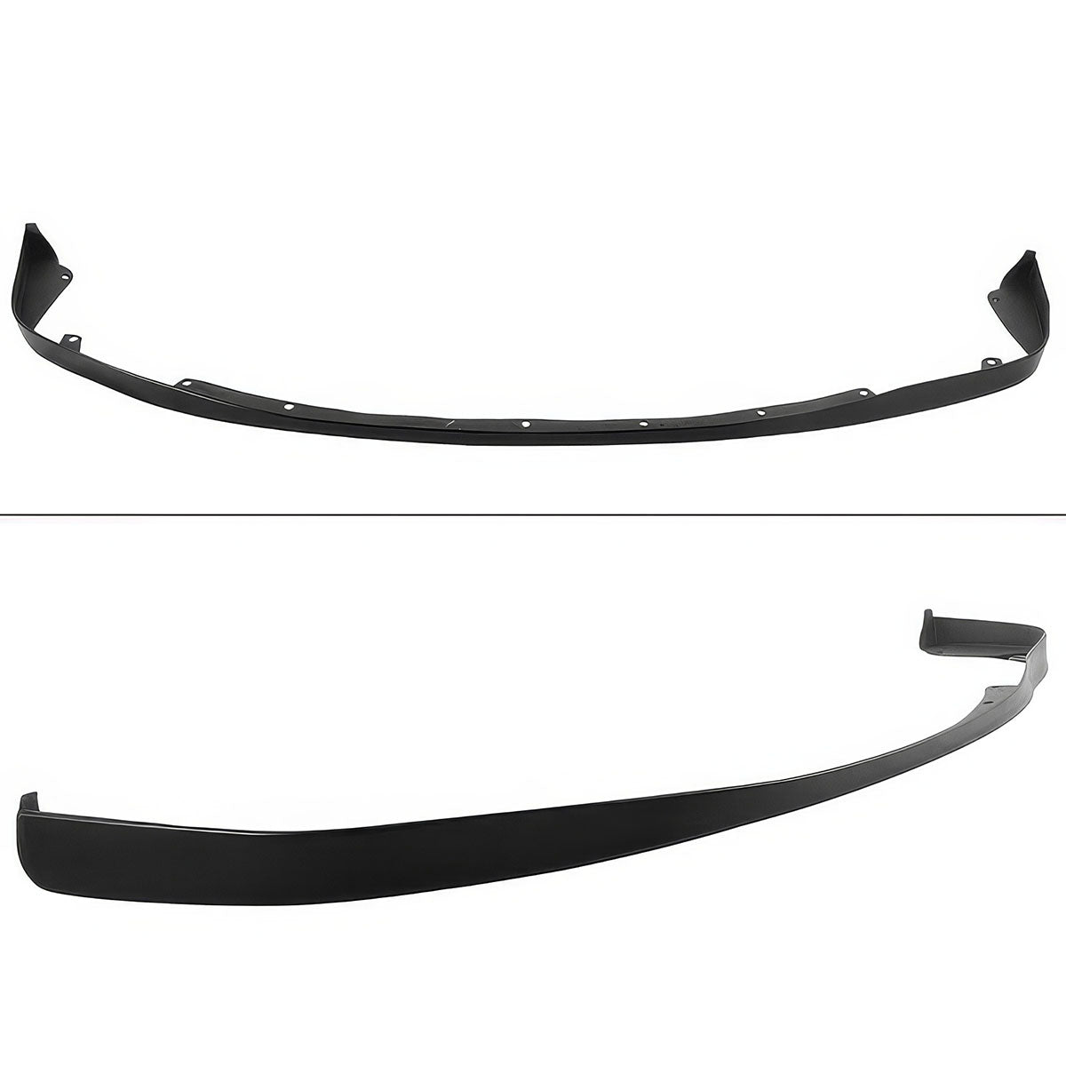 1992-1995 Honda Civic Sedan 4-Door Unpainted Black Front Bumper Lip PU