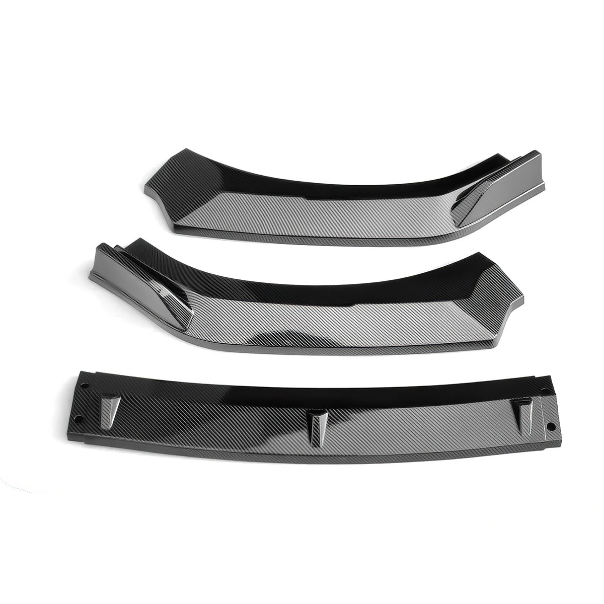 2022-2025 Subaru BRZ JDM 2 Carbon Fiber Print 3PCS Front Bumper Lip PP