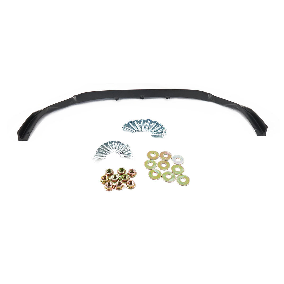 2022-2025 Subaru WRX CS Style Unpainted Black Front Bumper Lip PU