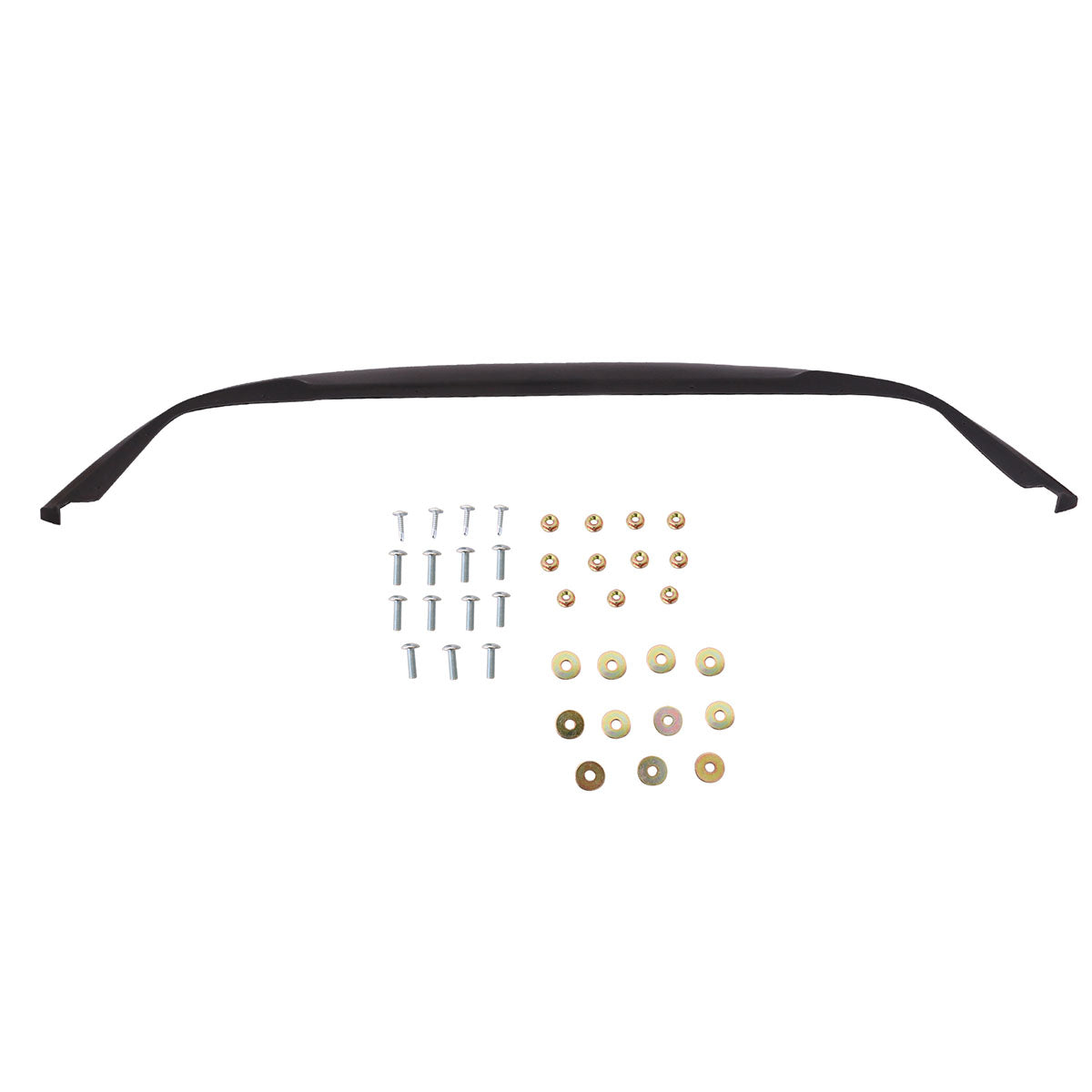 2002-2003 Subaru Impreza DP Style Unpainted Black Front Bumper Lip PU