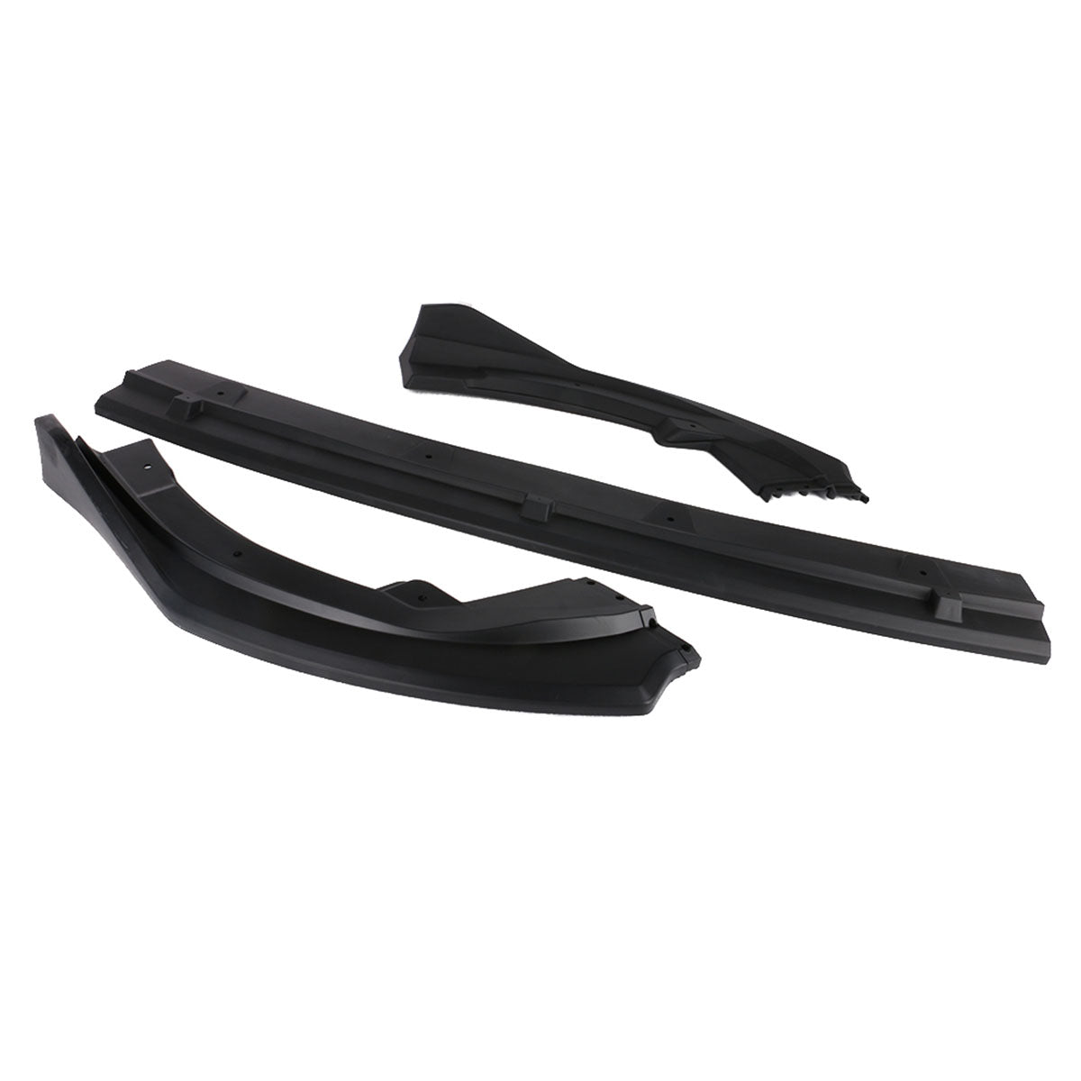 2018-2020 Toyota Camry XLE LE V2 Style Matte Front Lip Splitter PP 3PC