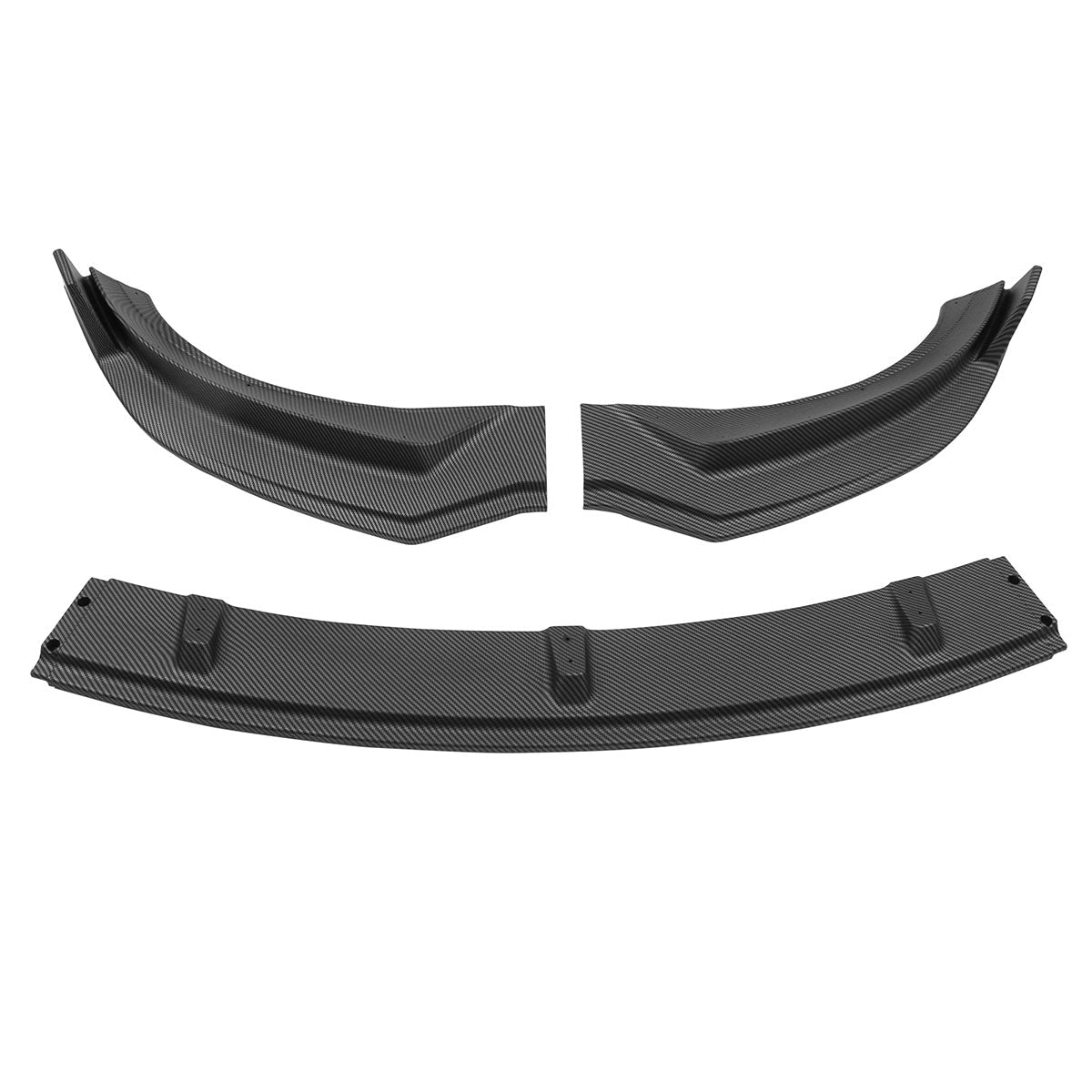 2024-2025 Tesla Model 3 IKON Style 3PC Front Bumper Lip PP