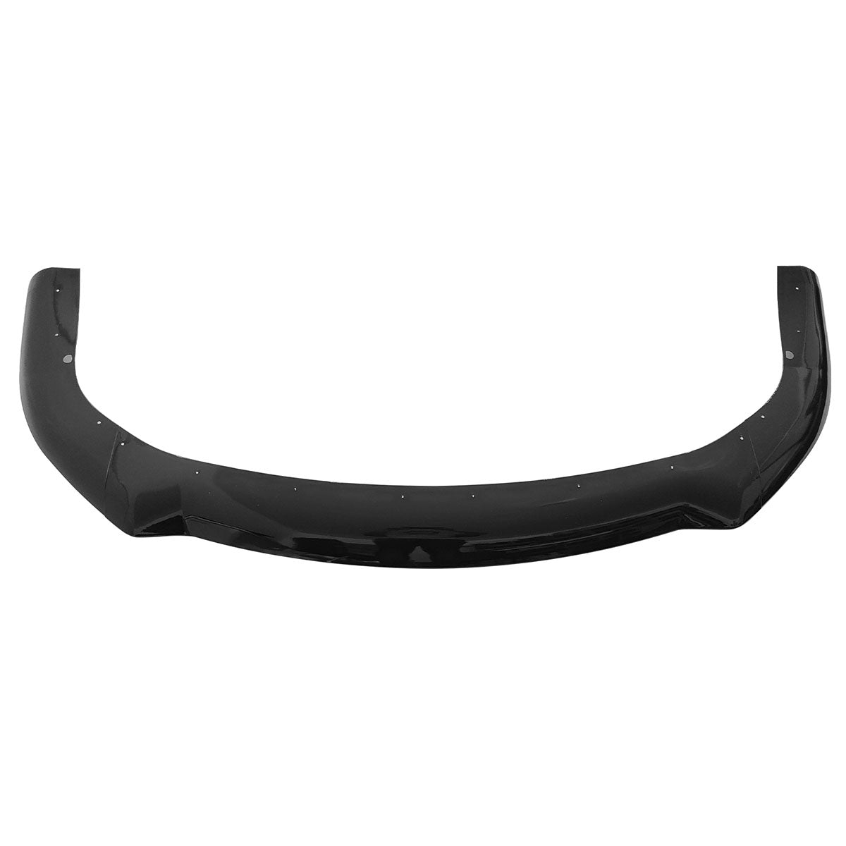 2021-2025 Tesla Model S Track Pack Style Front Bumper Lip Gloss Black