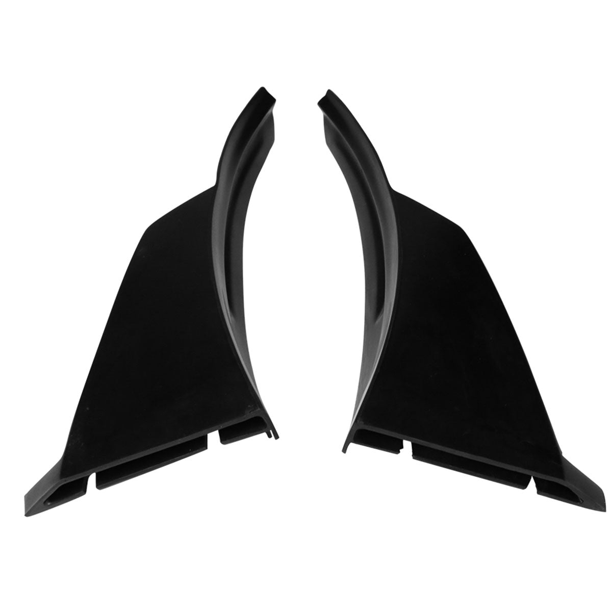 Universal Front Bumper Lip Splitters Winglets Canards PU