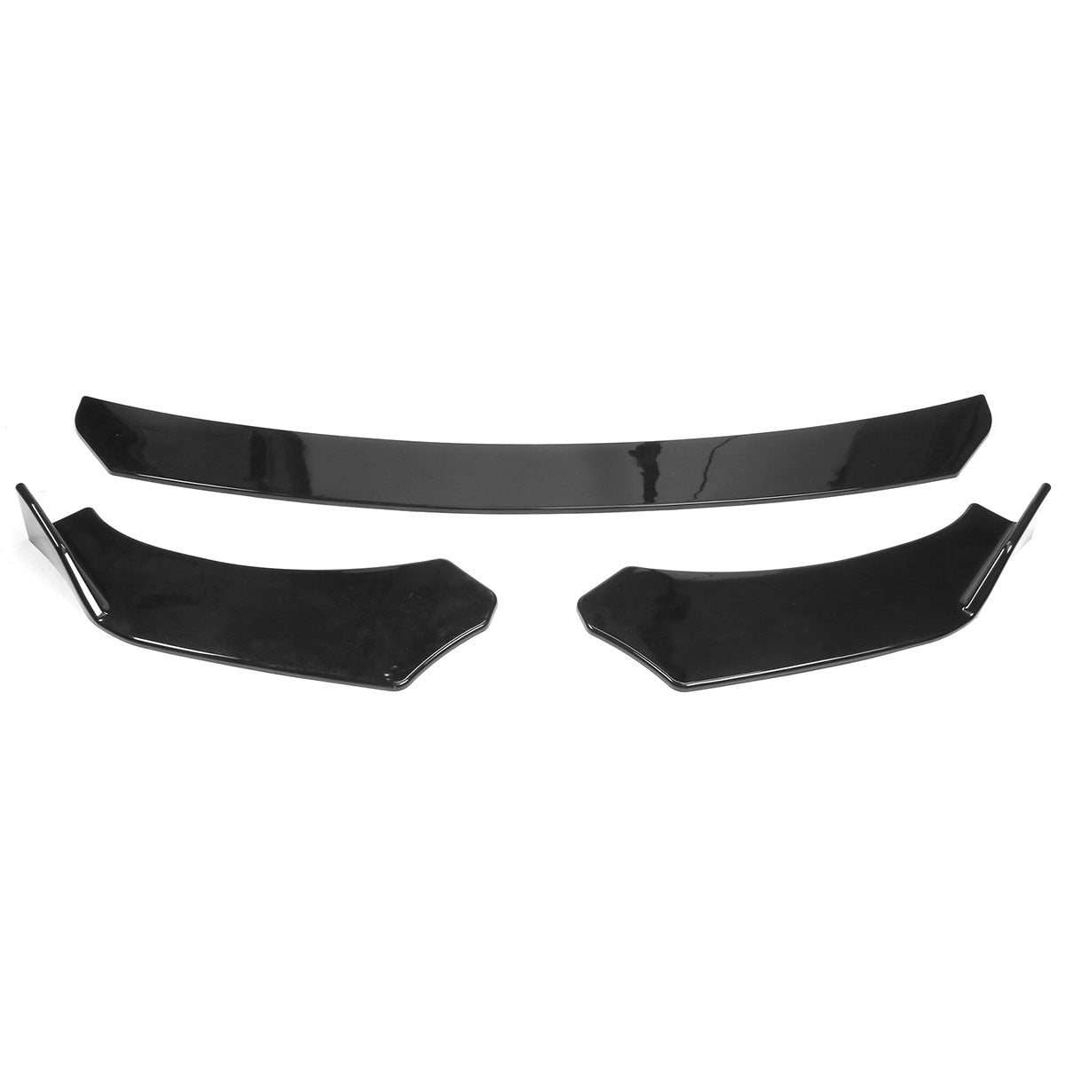 Universal 62"-66" A Style Front Bumper Lip ABS 3PC