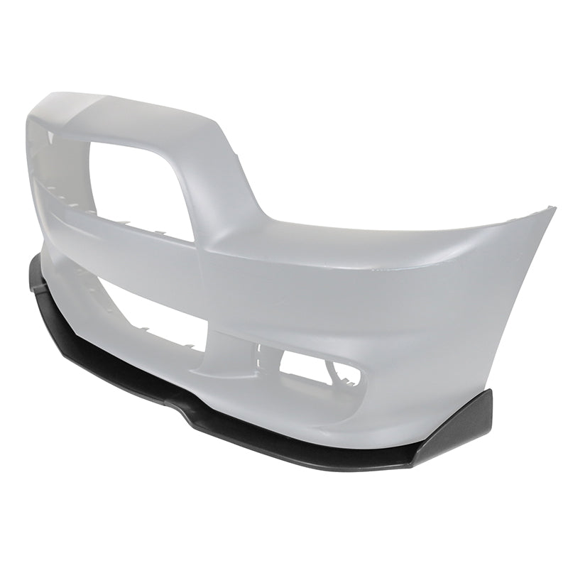 2012-2014 Dodge Charger SRT Unpainted Front Bumper Lip PU 3PCS