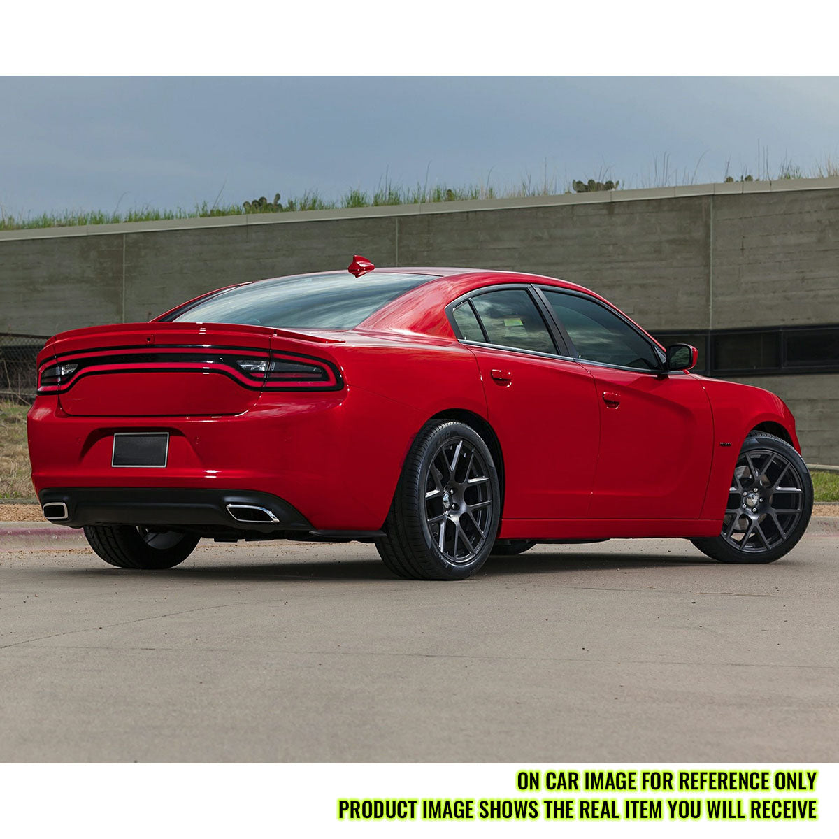 2015-2023 Dodge Charger Rear Bumper Side Apron Valance Carbon Fiber