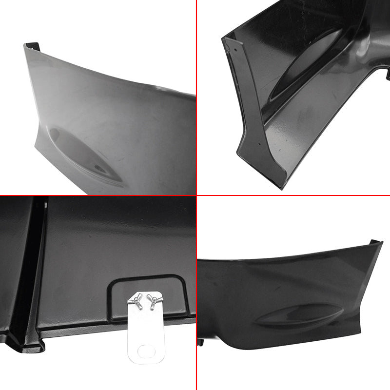 2013-2015 Honda Civic Sedan Mugen Rear Diffuser with Brake Light