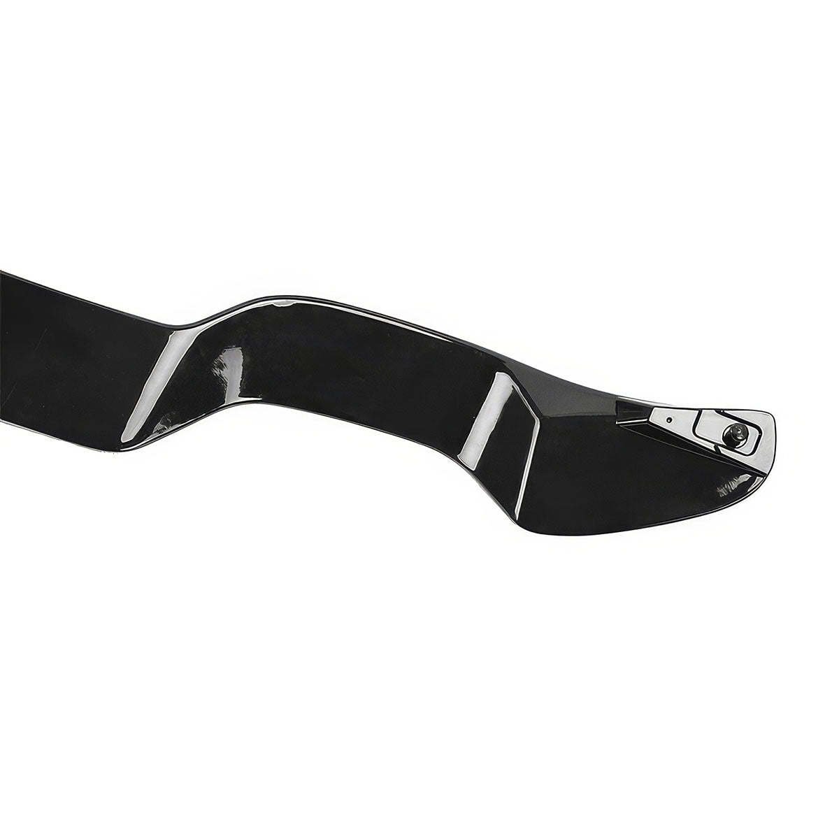 2008-2014 Subaru Impreza STI Gloss Black Rear Bumper Diffuser Lip ABS
