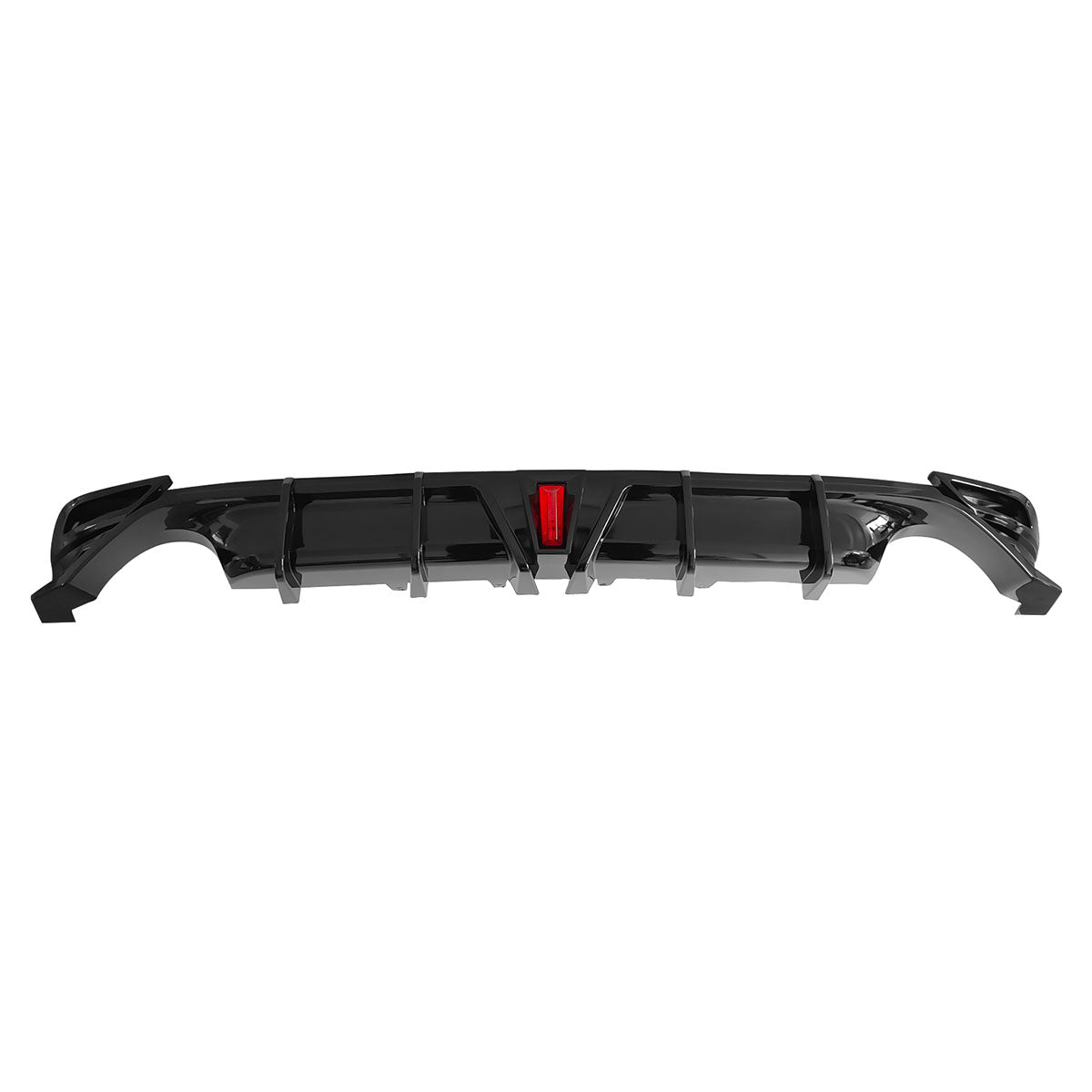 2018-2024 Toyota Camry LE XLE Gloss Black Rear Bumper Diffuser Lip PP