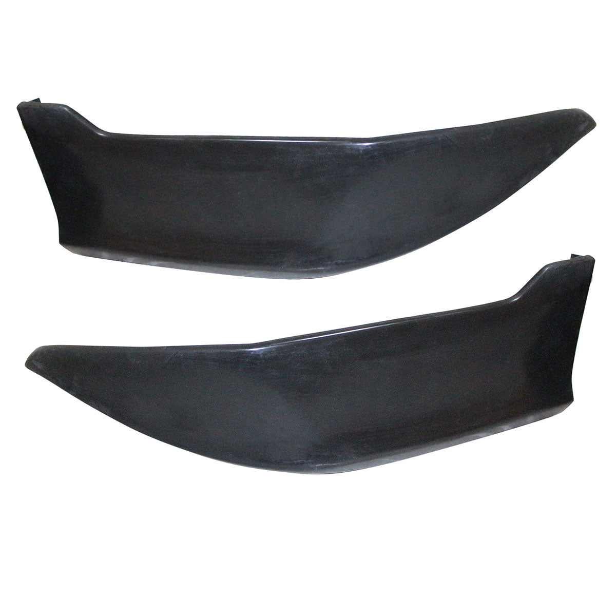 2014-2019 Toyota Corolla Rear Bumper Lip Aprons Unpainted Black PU