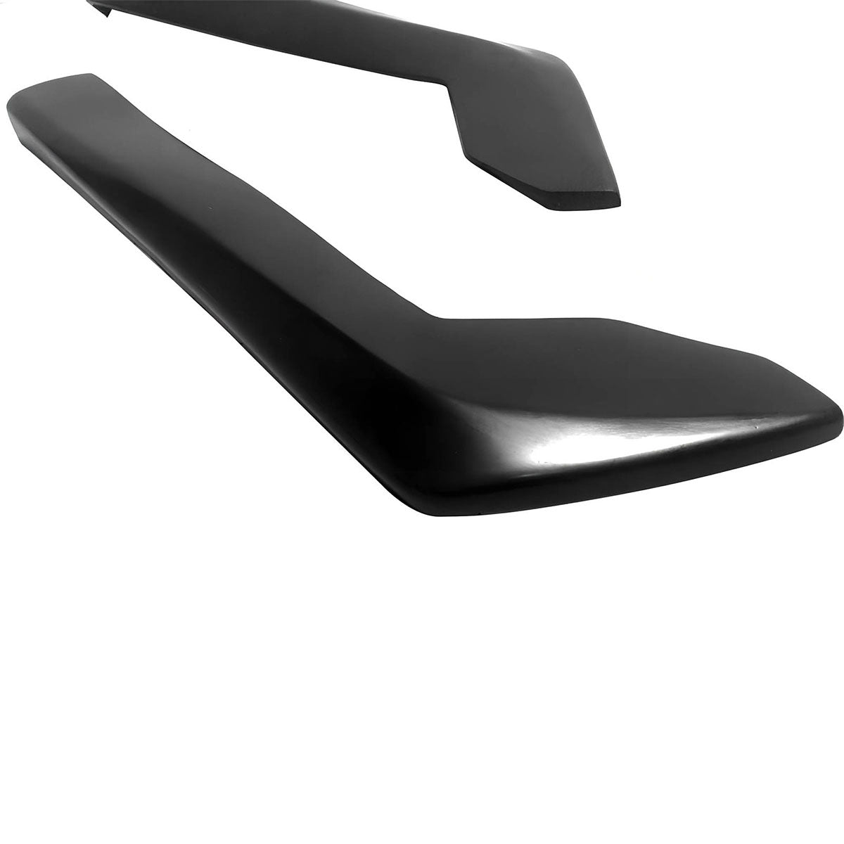 Universal 17" x 7" DT Style Rear Lip Side Corner Aprons Canard Caps