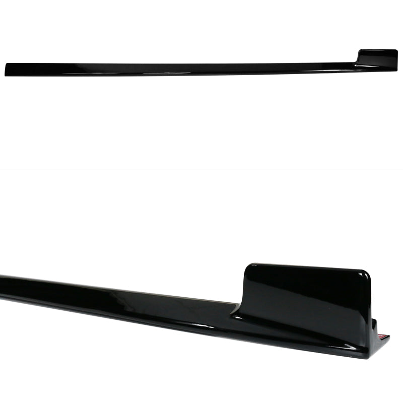 2019-2023 BMW G07 X7 M Sport Gloss Black Side Skirt Extension Pair ABS