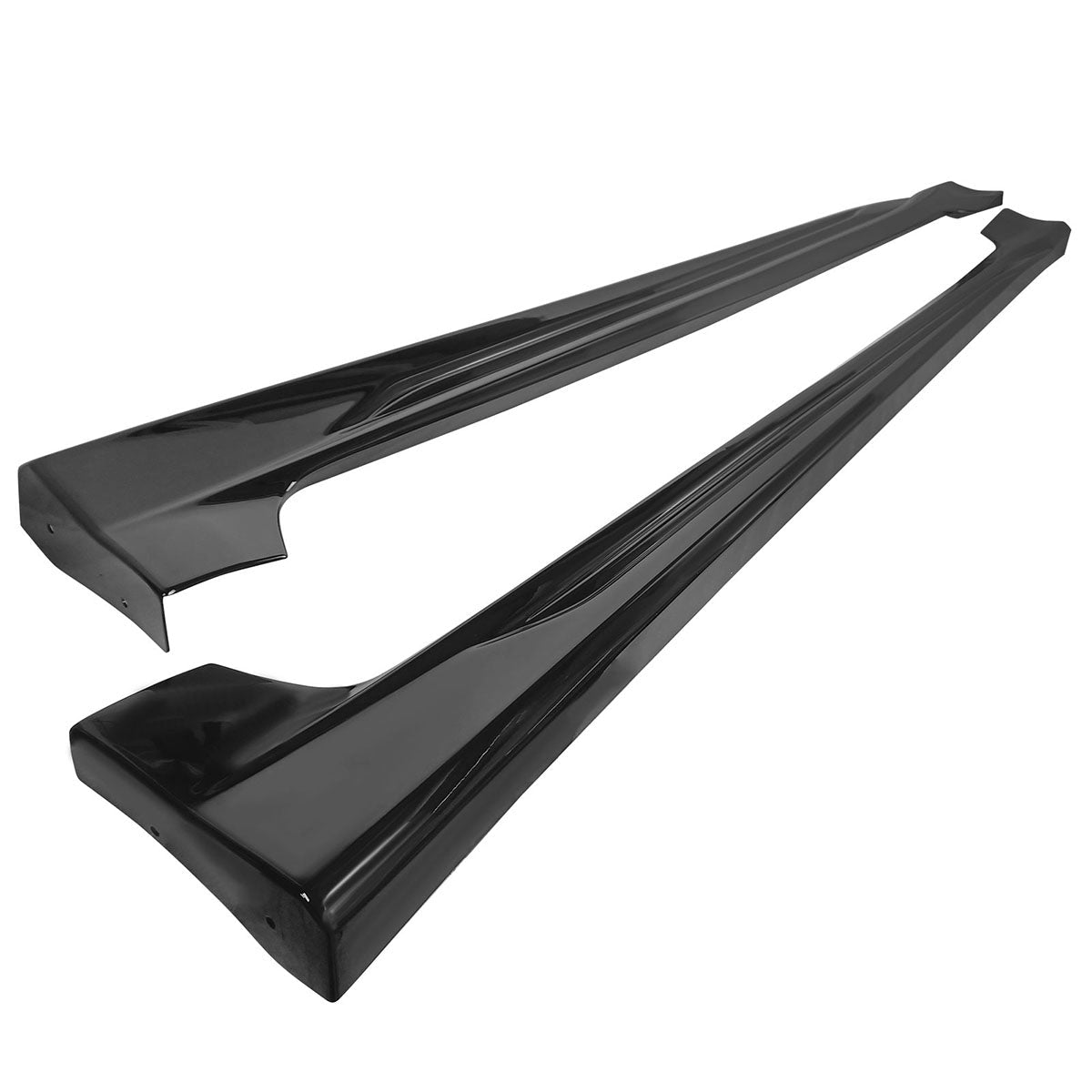 2019-2025 Toyota Corolla M Style Matte Black Side Skirts Rocker Pannel