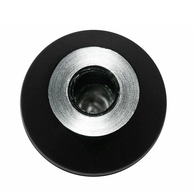 M10 X1.5 Threaded Screw-On GunmetalStick Shift Knob MUG BD Logo