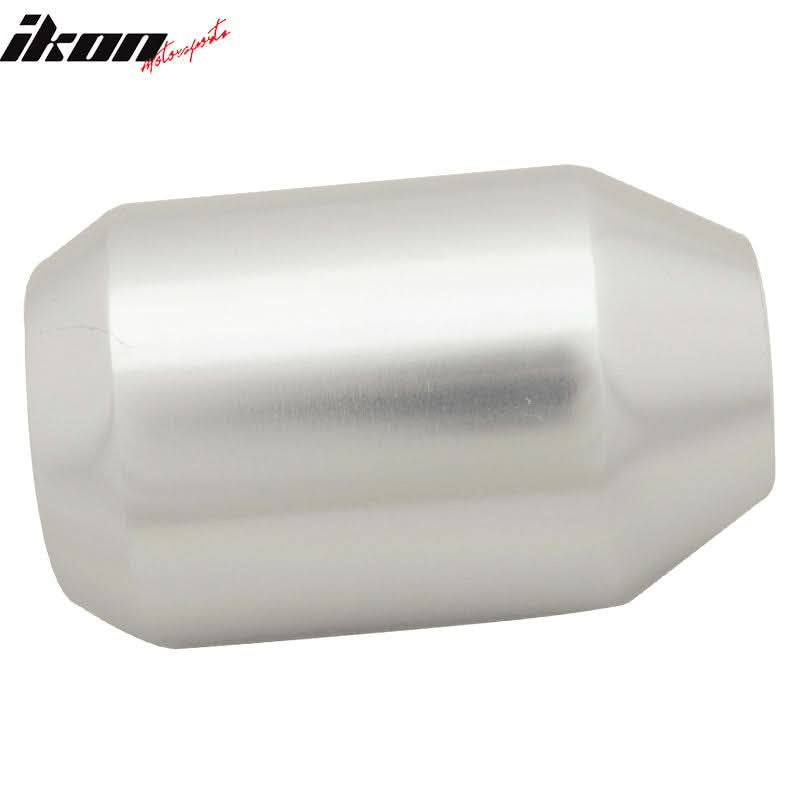Silver M10X1.5 MT MUG Gear Shift Knob 5 Speed JDM Emblem Badge VW Golf