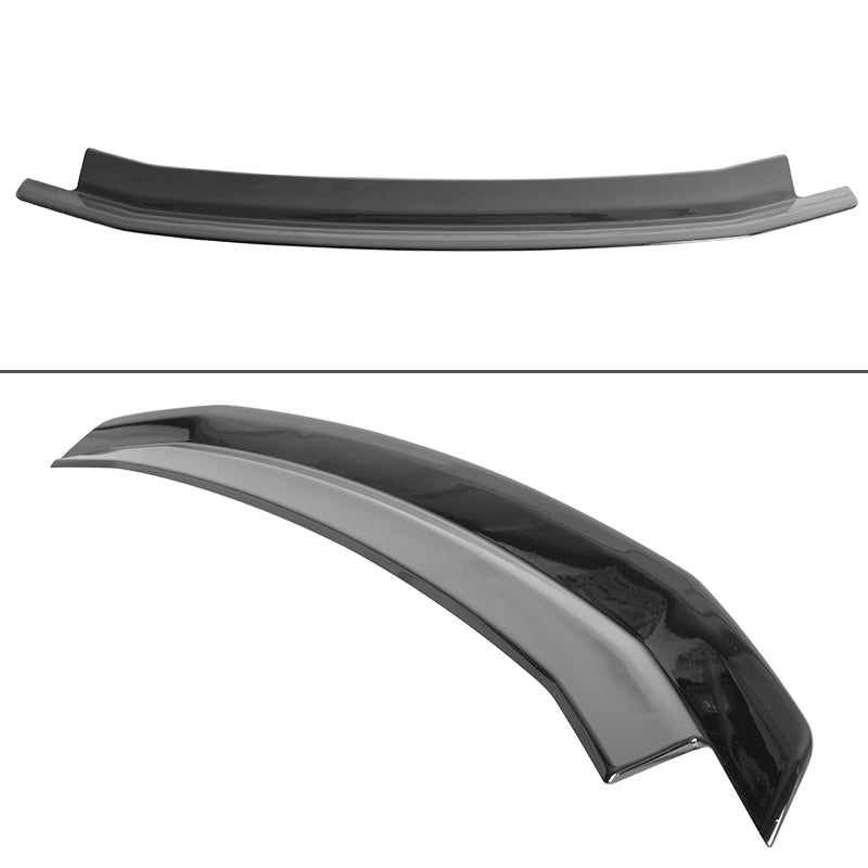 Fits 10-14 Ford Mustang Rear Window Louver Matte + Trunk Spoiler