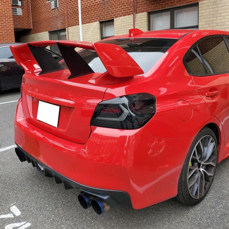 2015-2021 Subaru WRX STI Trunk Spoiler Stabilizer Support Add On 2PC