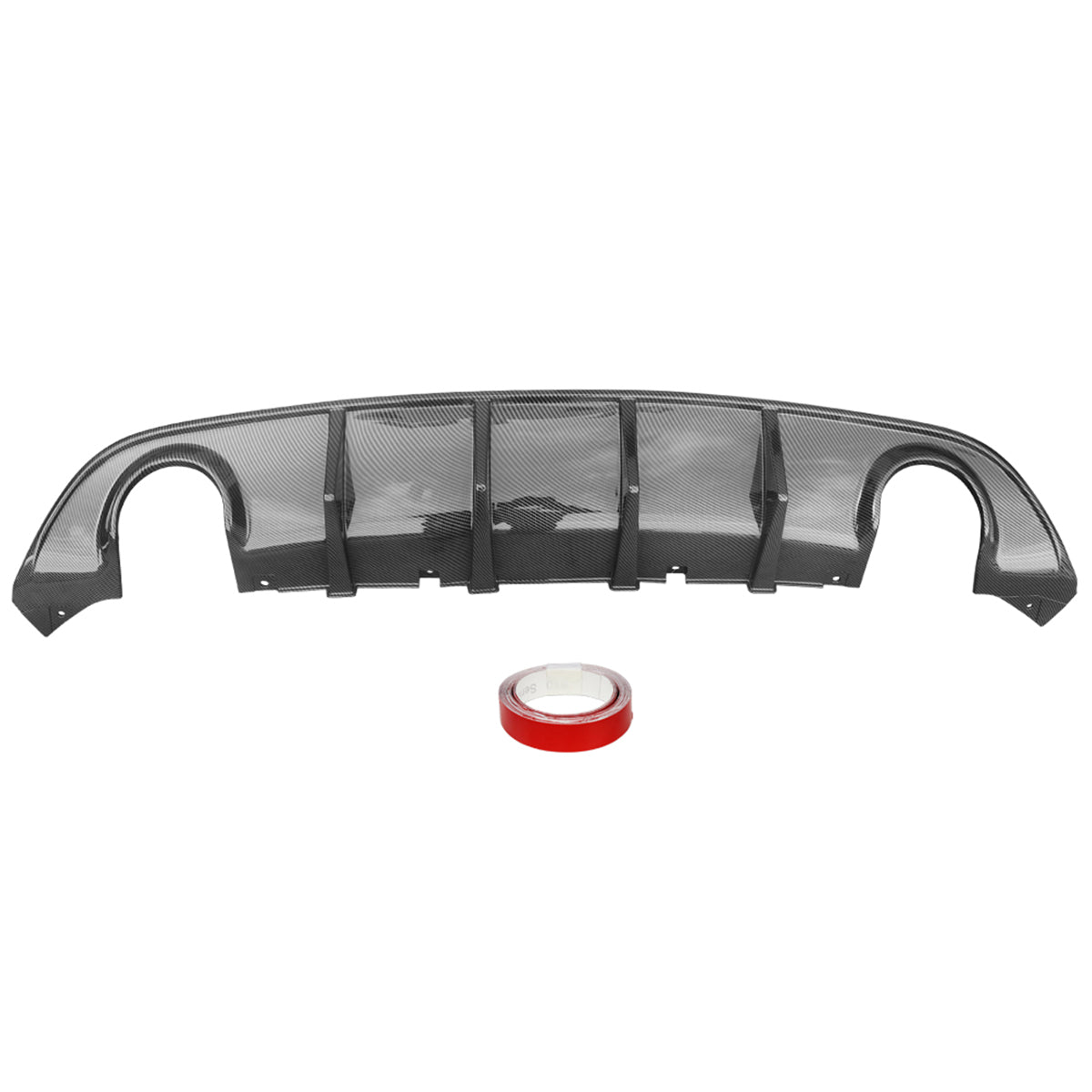 2015-2023 Dodge Charger SRT V3 Rear Diffuser with Reflective Tape PP