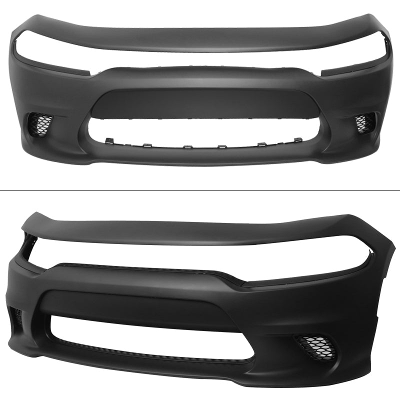 2015-2023 Dodge Charger Front Bumper Fascia + Updated 2019 Grilles