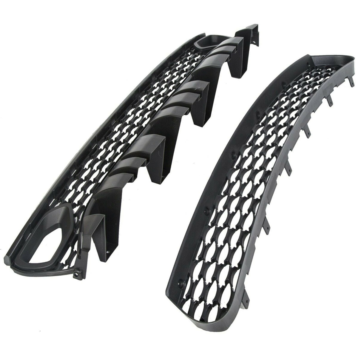 2015-2023 Dodge Charger Upper & Lower Car Grilles w/ Air Ducts 2PC PP