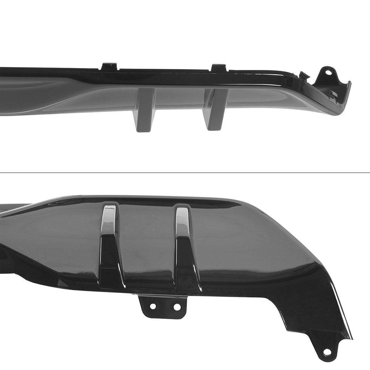 2019-2023 BMW G05 X5 M Sport Black Rear Aprons Rear Diffuser ABS 2PCS