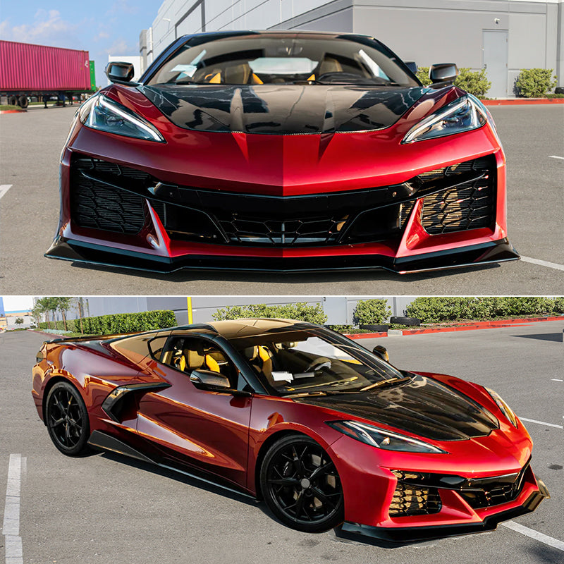 2020-2025 Chevrolet Corvette E-RAY Style Front Bumper Conversion PP